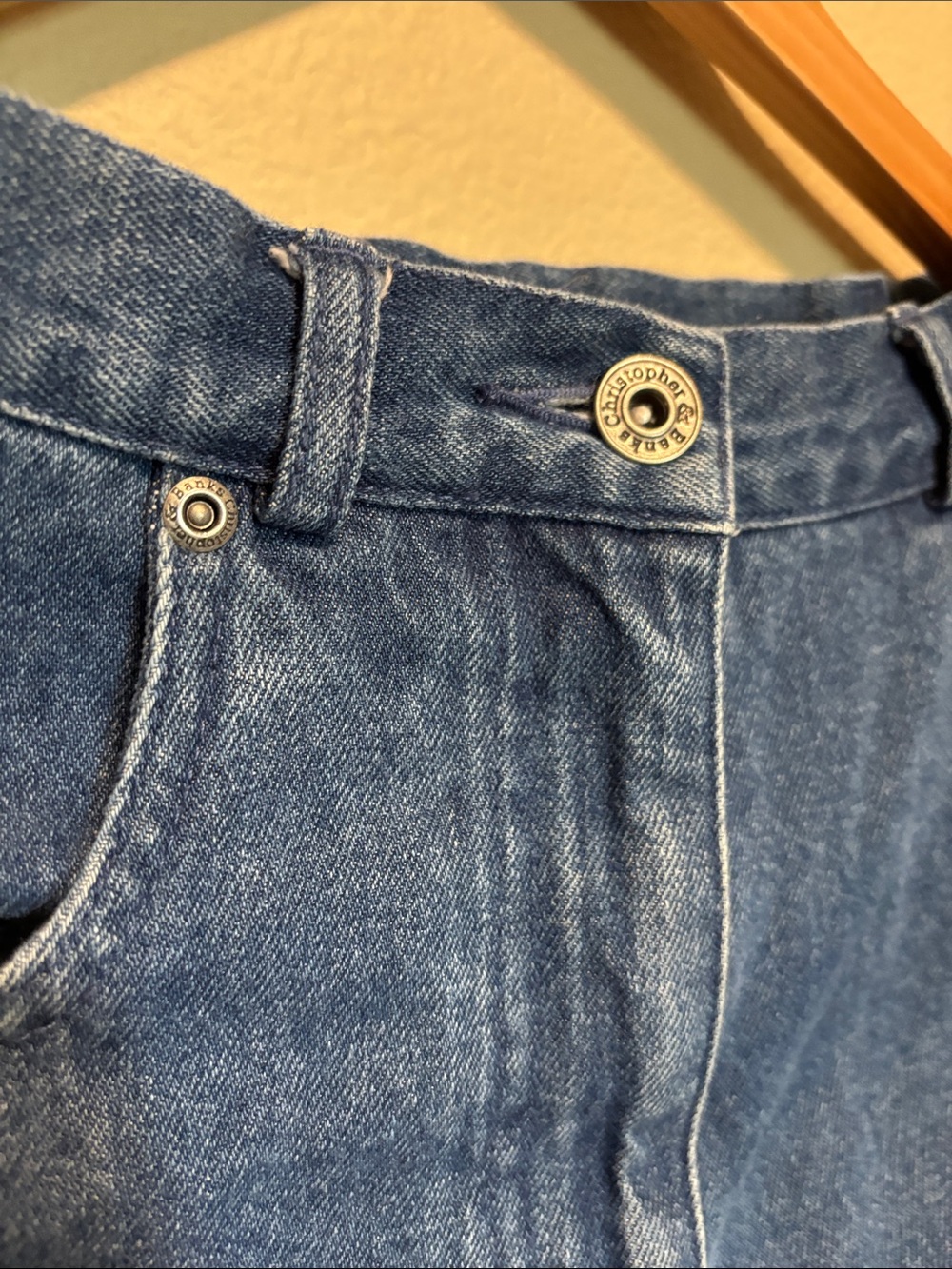 Christopher & Banks Dark Blue Denim Maxi Skirt - Picture 5 of 8